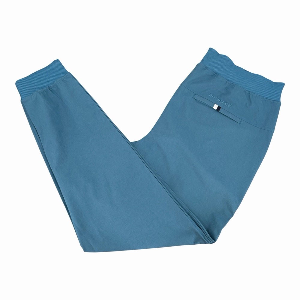 Rhoback Delta Performance Jogger Men's XL Blue Golf Workout Athleisure Wicking
